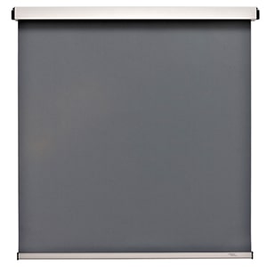 Elegance Sonnenschutz Elektrorollo dunkelgrau Silber